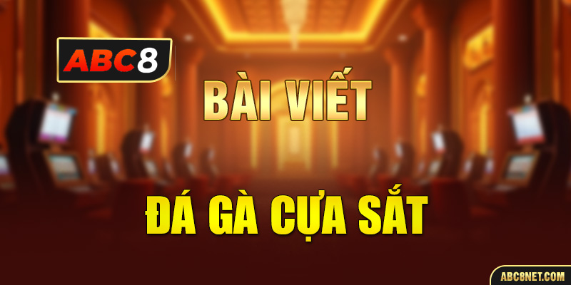 đá gà cựa sắt