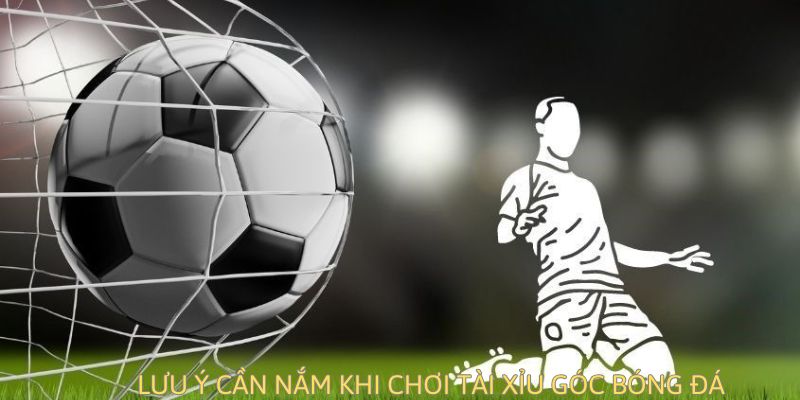 Những lưu ý quan trọng cần nắm khi chơi tài xỉu góc bóng đá